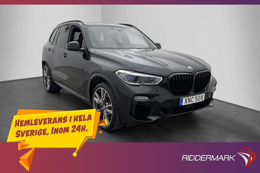 Bild 3 av BMW X5 M50i 530hk M-Sport Pano H/K 360° Laser HUD Drag MOMS