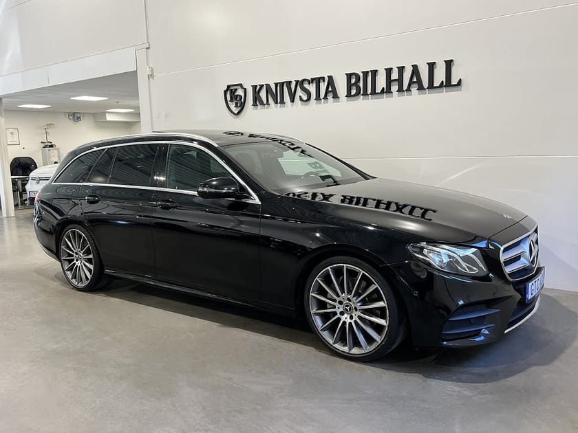 Bild 3 av Mercedes-Benz E 220 T d 9G-Tronic AMG Line Pano Värmare Drag 194hk