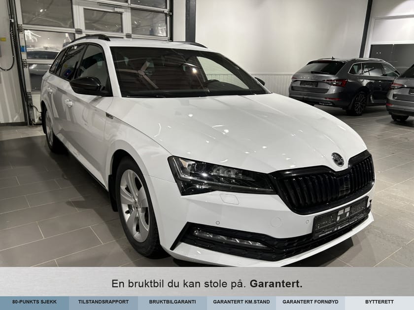 Bilde 2 av Škoda Superb Stasjonsvogn Sup3fl stv sportl d2004x4dsg