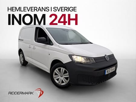 Volkswagen Caddy Cargo Värmare Drag B-Kamera CARPLAY Moms