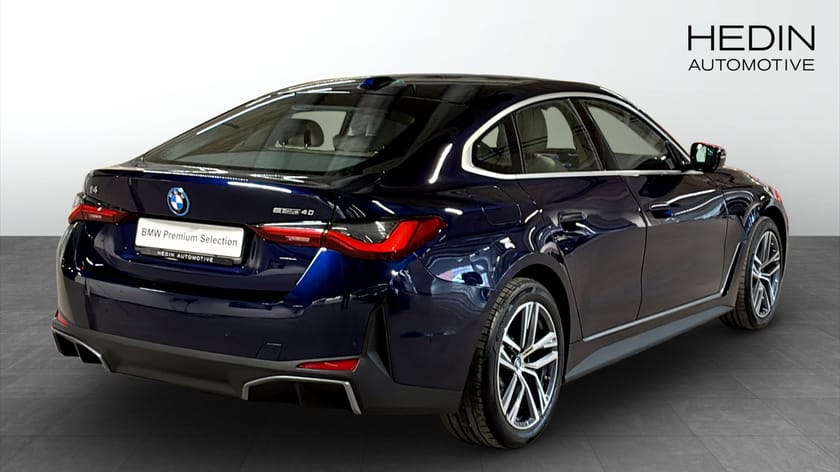 Bild 2 av BMW i4 eDrive40 Gran Coupé Aktiv farthålln. Stop&Go-funktio