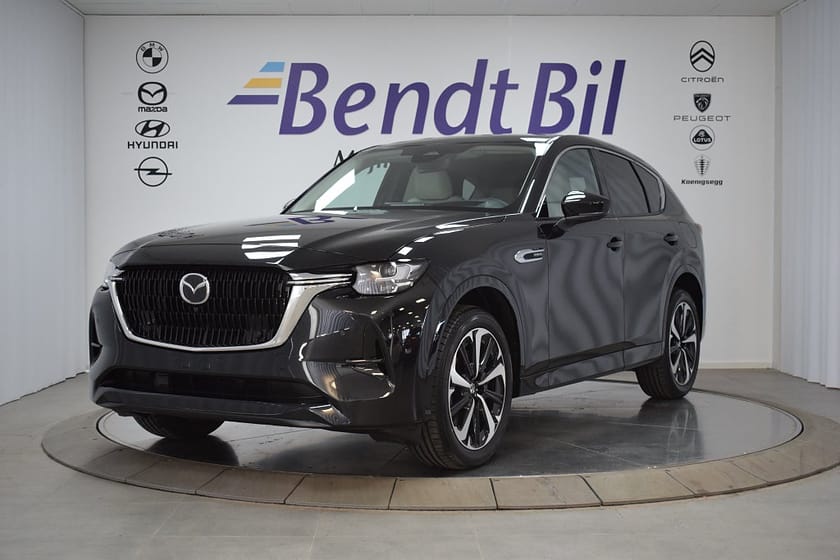 Bild 2 av Mazda CX-60 PHEV 4WD | Takumi Plus | Glastak | Vitt Nappaläder