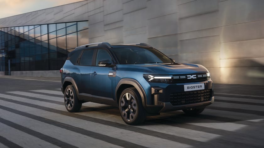 Nya Dacia Bigster bakgrundsbild