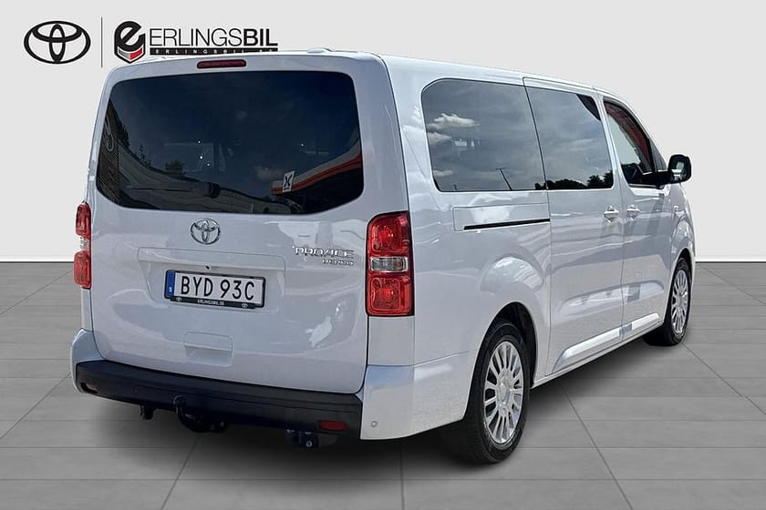 Bild 5 av Toyota Proace L1 Verso 2,2D 180HK AUTOMAT SHUTTLE KOMFORTPKT DRAG 9-SITS MOMS