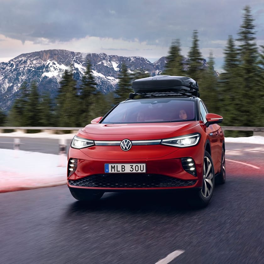 Fyrhjulsdrivna ID.4 GTX. bakgrundsbild