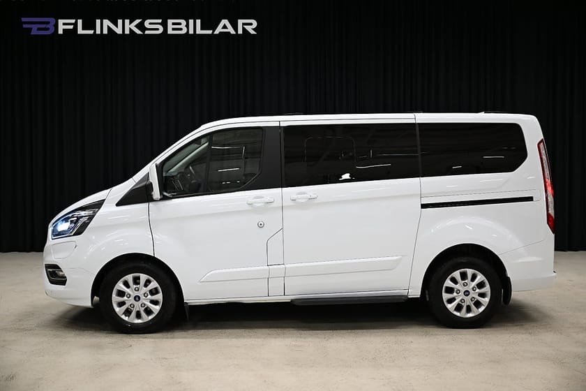 Bild 4 av Ford Tourneo Custom Plug-in Hybrid 126HK Automat|8-Sits|Dubbeldörr