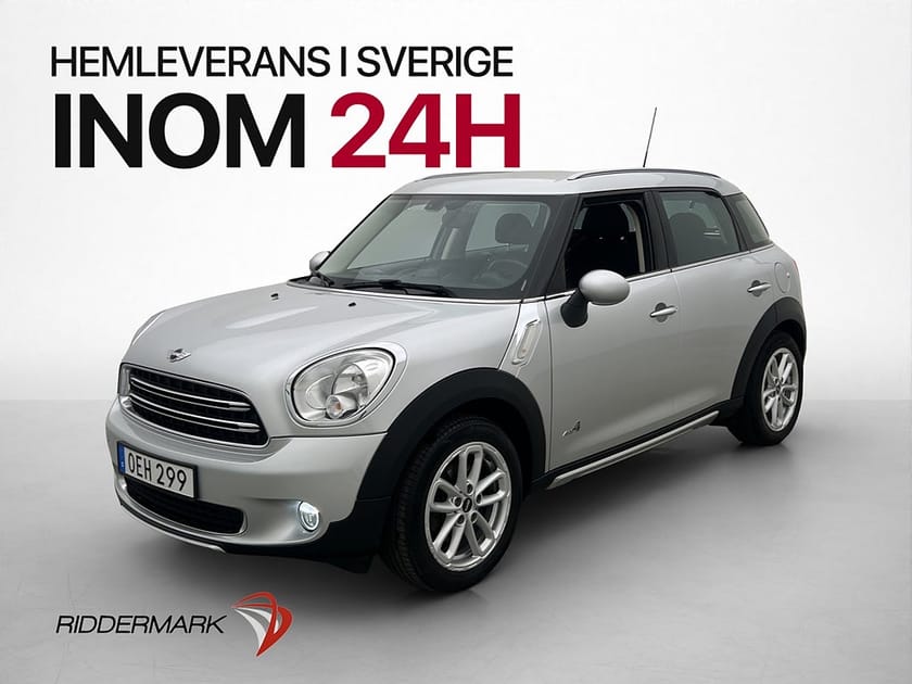 Bild 3 av MINI Countryman Cooper ALL4 122hk Chili P-Sensorer Halvskinn