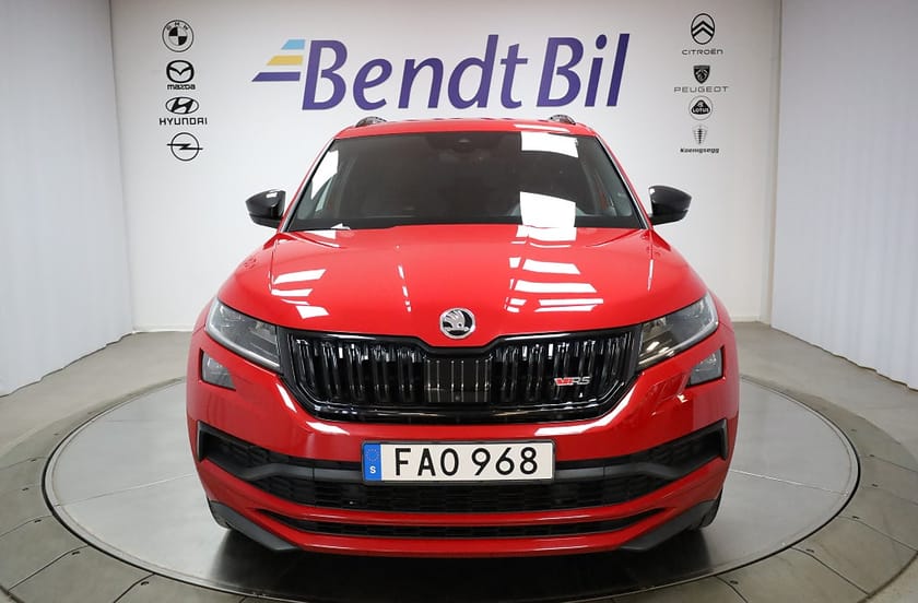 Bild 2 av Škoda Kodiaq RS Skoda 2.0 BI-TDI 4x4  240HK 5 Sits / Välutrustad / Drag