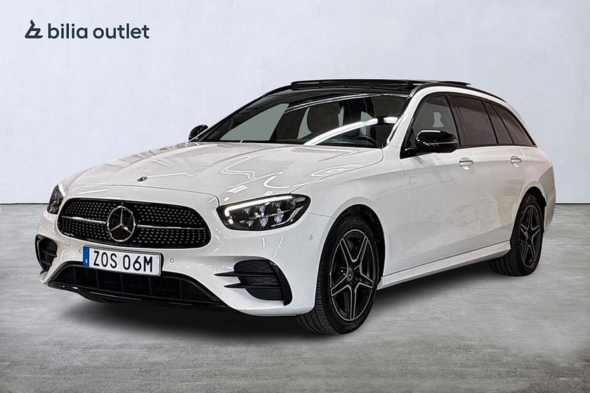 Bild 1 av Mercedes-Benz E 300 T de AMG 306hk Panorama Navi Drag Minnespkt 360°