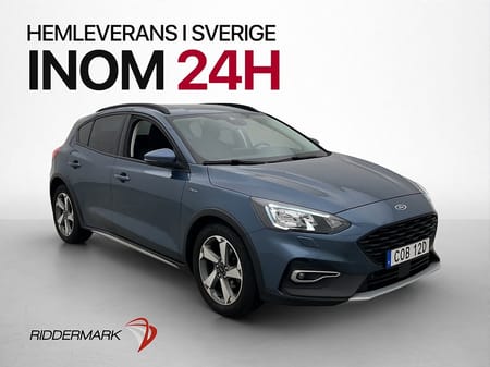 Ford Focus Active 1.0 125hk Kamera Rattvärme CarPlay