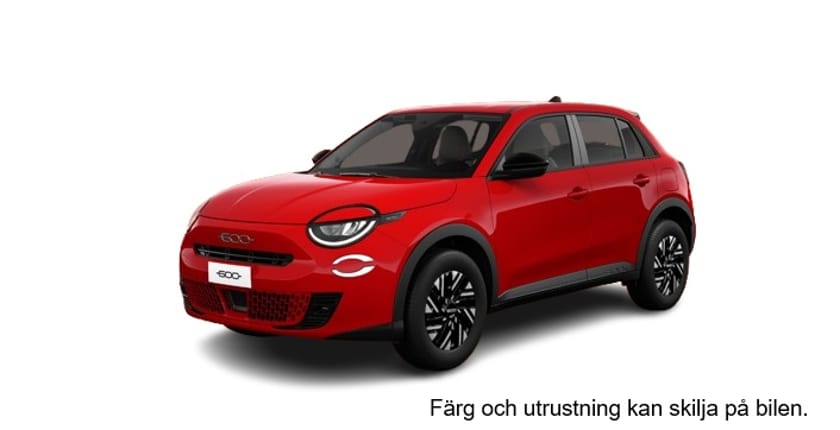 Bild 1 av Fiat 600 Hybrid 5-d SUV ICON PRIVATLEASING 2.695kr/mån