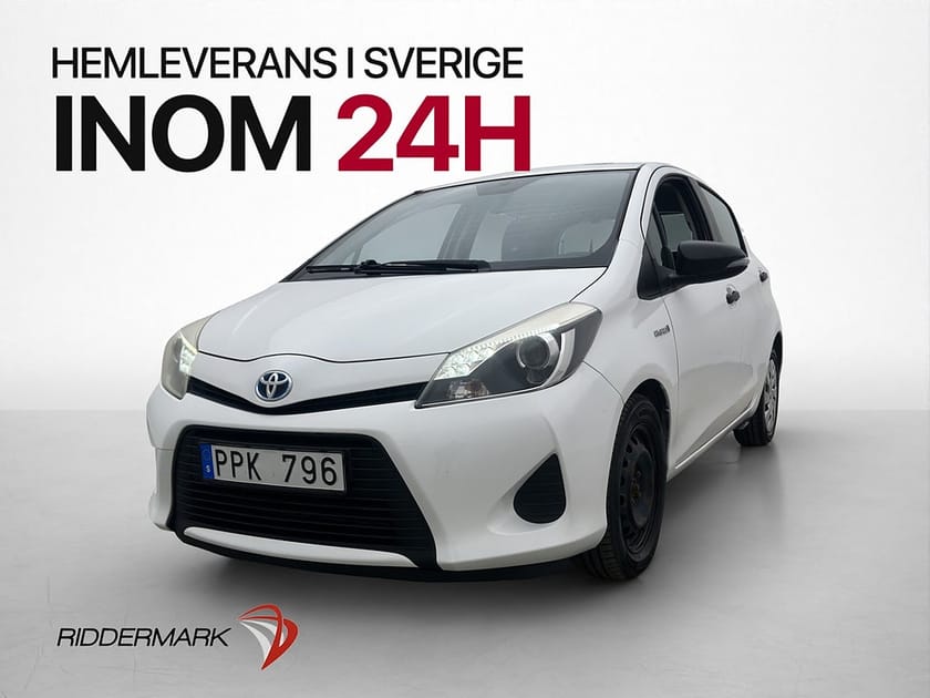 Bild 1 av Toyota Yaris Hybrid 101hk Life P-Sensorer AC Låg-Skatt