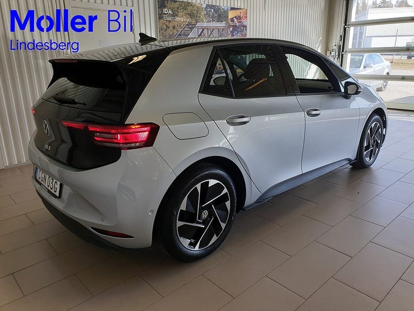 Bild 4 av Volkswagen ID.3 Pro Performance 204 HK 59 KWH BATTERI,