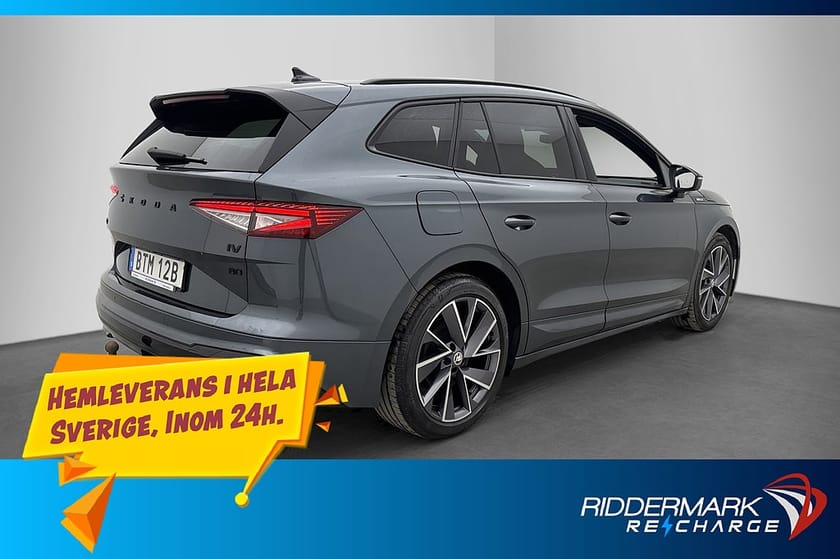 Bild 5 av Škoda Enyaq iV 80 Skoda Sportline Värmepump Kamera Rattvärme Drag