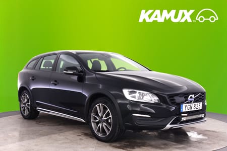 Volvo V60 Cross Country D4 AWD Summum GRILL PÅ KÖPET! GPS Elstol Värmare Skinn