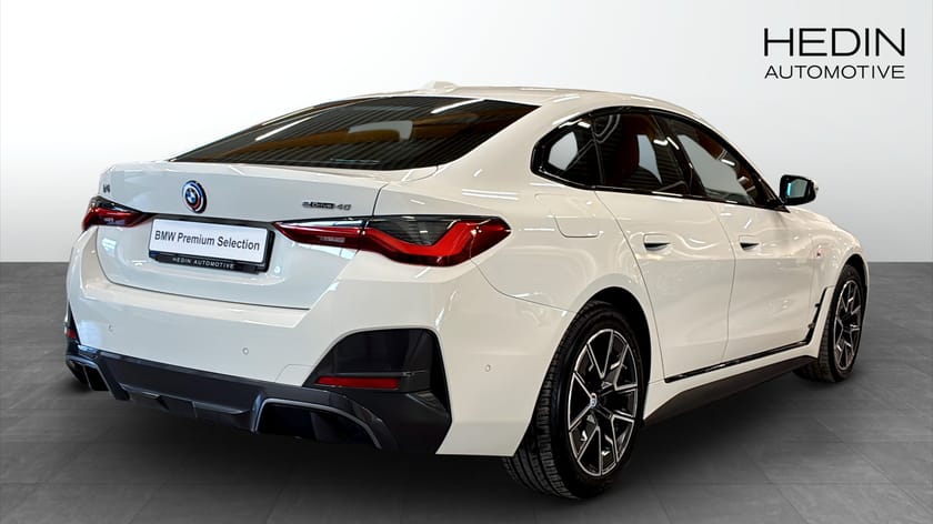 Bild 2 av BMW i4 eDrive40 Gran Coupé M-Sport Rattvärme Sportstol Laserlight Head Up Drag