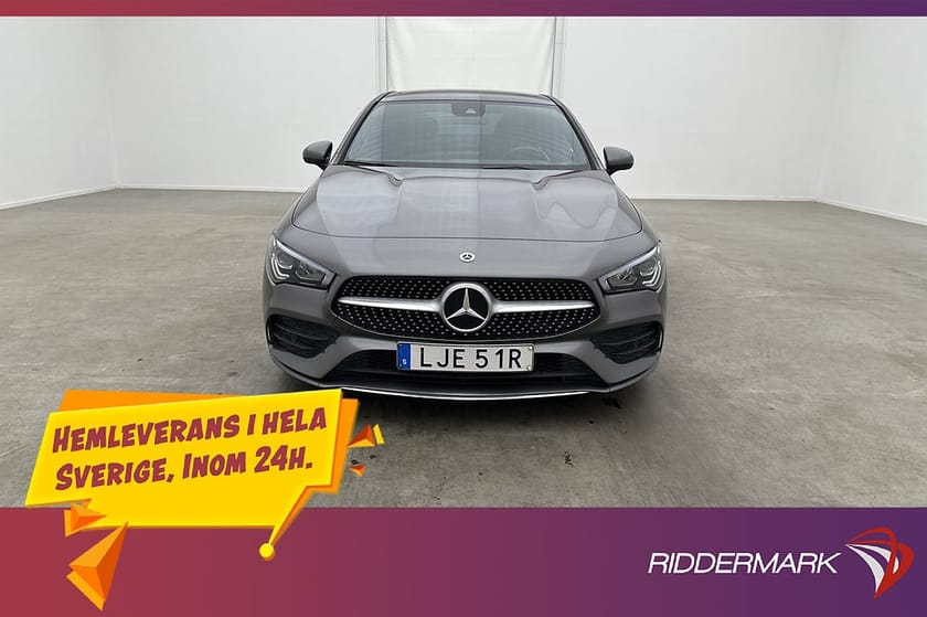 Bild 2 av Mercedes-Benz CLA 200 Coupé 163hk AMG Pano Wide Kamera Navi