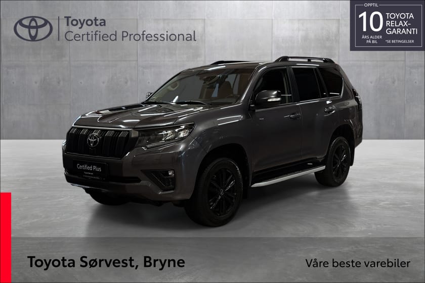 Bilde 1 av Toyota Land Cruiser 5-dørs 2.8 Diesel High Power D-4D Aut. 6 gir VX Black Pack
