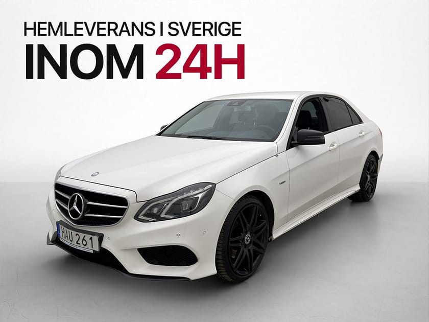 Bild 1 av Mercedes-Benz E 220 BlueTEC 4MATIC E220 170hk AMG Night Kamera Skinn