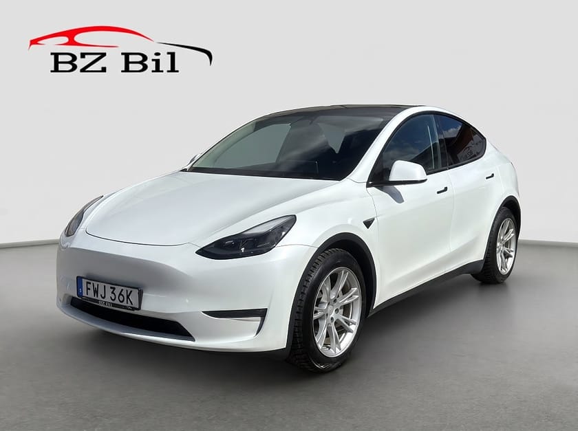 Bild 1 av Tesla Model Y Long Range AWD Autopilot Pano Drag Moms