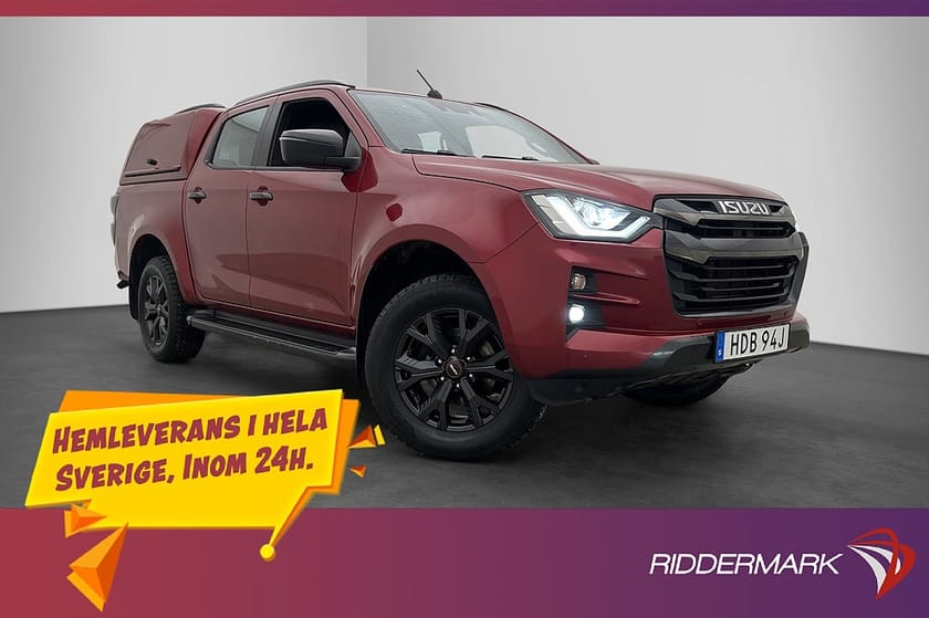 Bild 1 av Isuzu D-Max Crew Cab XRX 1.9 CNG 4WD Värm Drag Skinn CARPLAY Moms