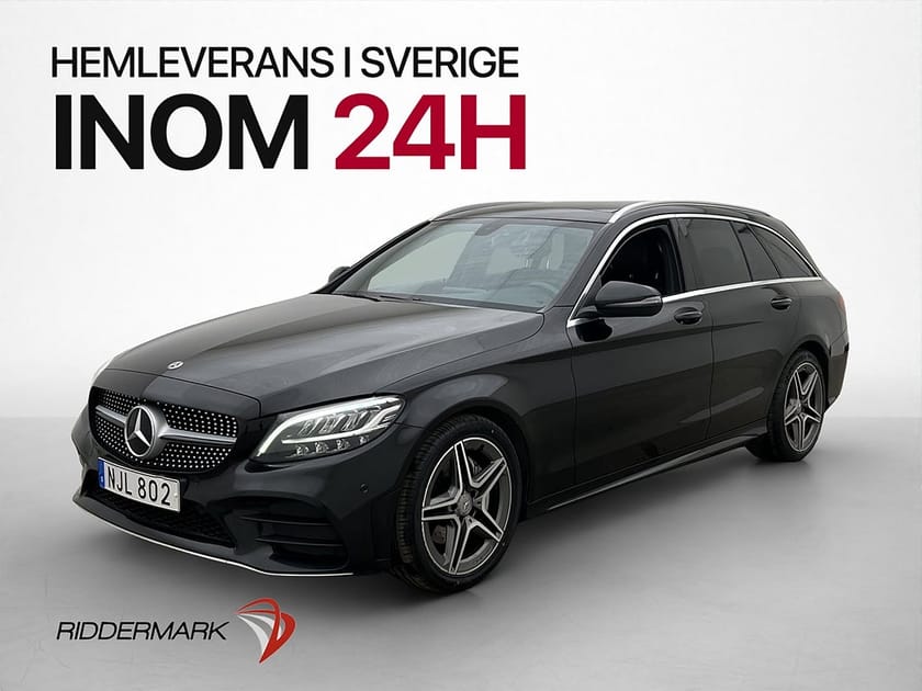 Bild 3 av Mercedes-Benz C 200 T d C200 AMG Pano D-Värmare Kamera Navi MOMS