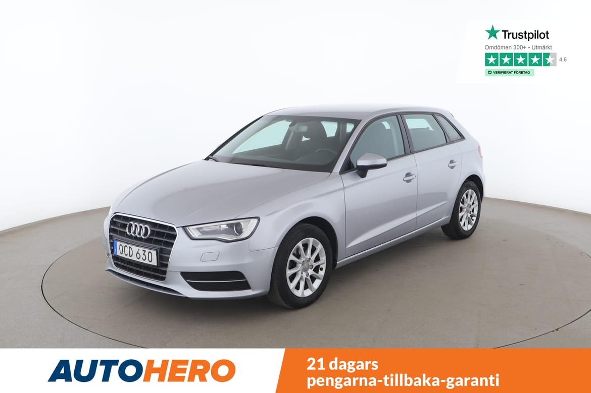 Audi A3 Sportback 1.2 TFSI Manuell, 110hk, 2016