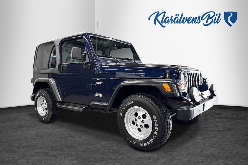 Bild 4 av Jeep Wrangler 4.0 4WD (184hk) 1 Ägare / Hög & Lågväxel / Stereo
