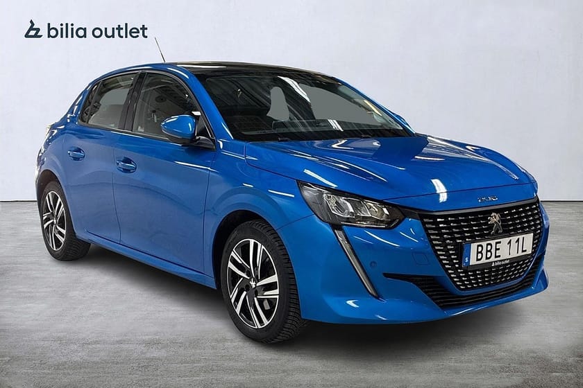 Bild 3 av Peugeot 208 1.2 EAT Allure Sky+ 130hk Panorama Navi Carplay B-kam