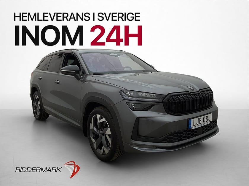 Bild 1 av Škoda Kodiaq 7-Seater Skoda 2.0 TSI 4x4 Sportline 7-Sits Värmare Drag MOMS