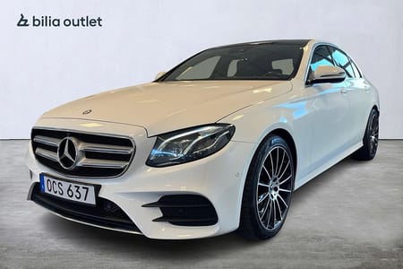 Mercedes-Benz E 220 d 220d AMG Line 194hk Drag 360°kam Burmester Värmare Pano