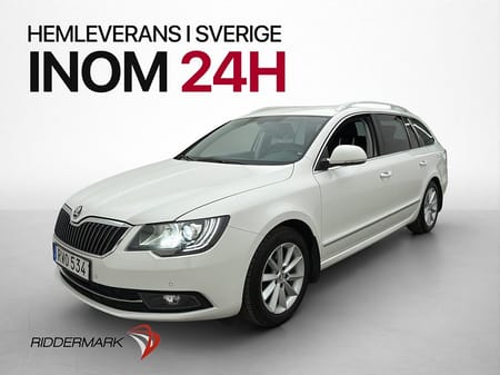 Škoda Superb Kombi Skoda 1.6 TDI 105hk Elegance Värmare Sensorer Drag