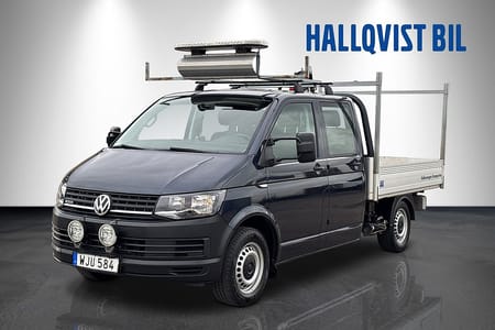 Volkswagen Transporter Chassi Dubbelhytt T32 2.0 TDI 4Motion Kran Blixtljus