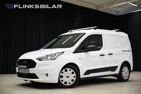 Ford Transit Connect 220 100HK Automat|Dubbeldörr|Backkamera|Lågmil|Moms