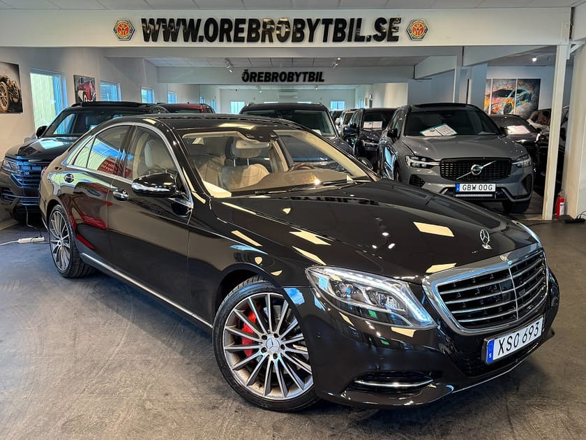 Bild 1 av Mercedes-Benz S 500 Aut Gps Burmester Softclose SE SPEC 456hk