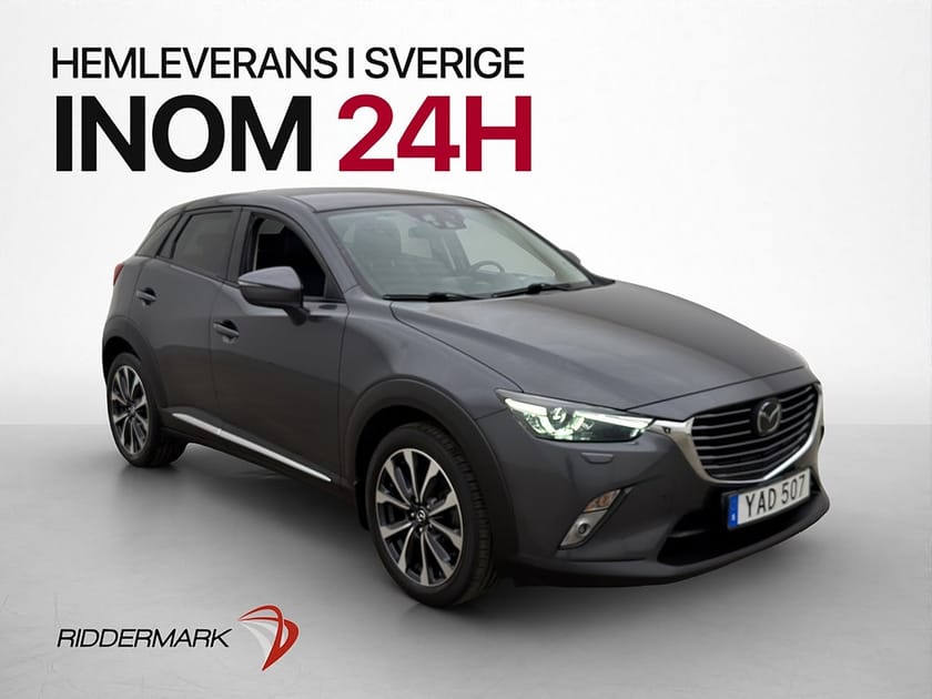 Bild 3 av Mazda CX-3 2.0 120hk Optimum 2-Brukare BOSE HUD Kamera Skinn