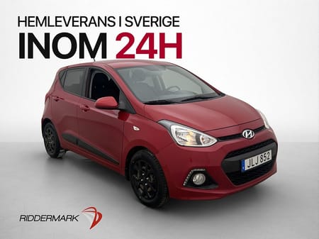 Hyundai i10 67hk ComfortPlus Bluetooth Rattvärme ISOFIX
