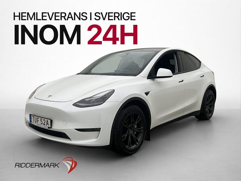 Bild 1 av Tesla Model Y Long Range AWD Drakrok Svensksåld MOMS