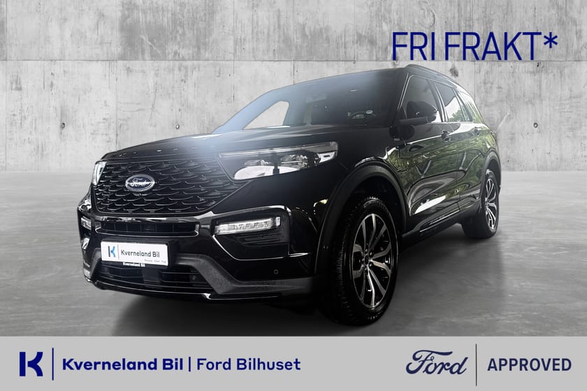 Bilde 1 av Ford Explorer Plug-In Hybrid 3,0 V6 Ecoboost PHEV ST-Line/2-ster/360 kamera+++