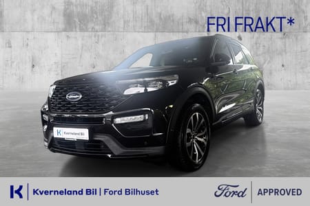 Ford Explorer Plug-In Hybrid 3,0 V6 Ecoboost PHEV ST-Line/2-ster/360 kamera+++