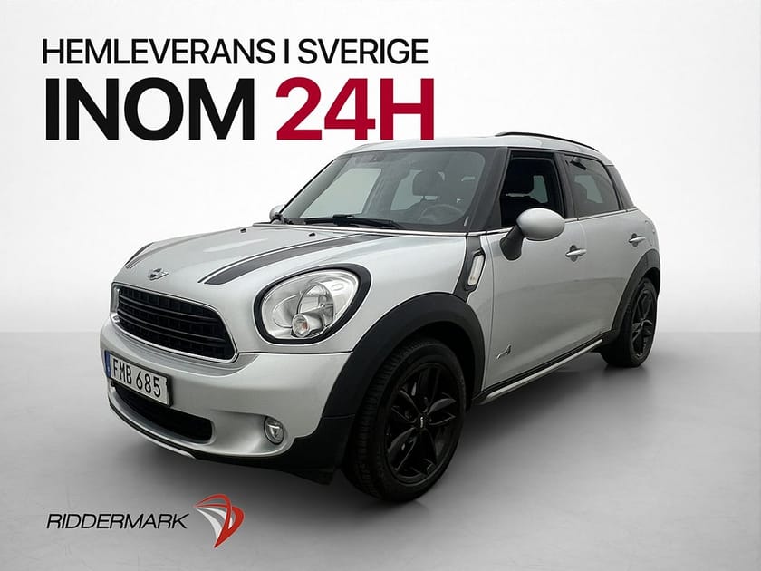 Bild 3 av MINI Countryman Cooper ALL4 122hk Chili P-Sensorer Navi Skinn
