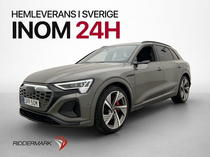 Bild 4 av Audi Q8 55 e-tron quattro Q Pano B&O 3D Skinn Vitruella-Speglar MOMS