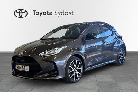 Toyota Yaris Hybrid Backkamera Rattvärme Nyckelfri start LED strålkastare