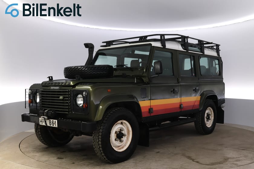Bild 4 av Land Rover Defender 110 Kombi 2.5 Tdi 4X4 Vinsch 9-Sits