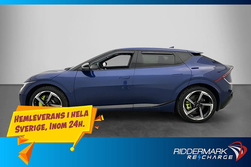 Bild 1 av Kia EV6 GT 585hk Cockpit 360° HuD Navi Drag T-Lucka Meridian