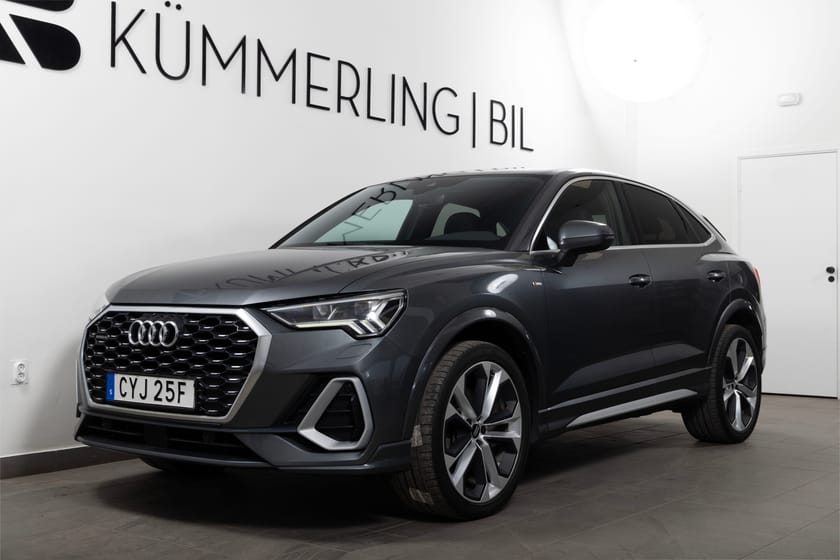 Bild 1 av Audi Q3 Sportback 45 TFSI quattro S Line Dragkrok / Cockpit