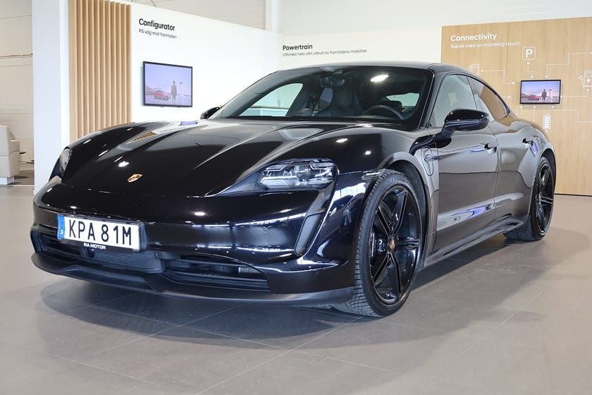 Bild 1 av Porsche Taycan 4S DD+ 571HK Navi Pano Kamera Sport Chrono Matrix