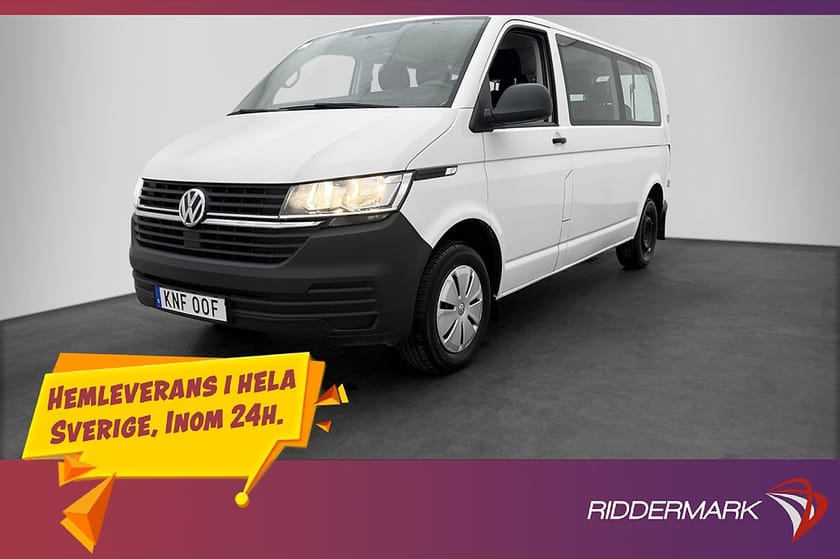 Bild 3 av Volkswagen Transporter Kombi Lång 2.0TDI PDC 9-Sits Moms