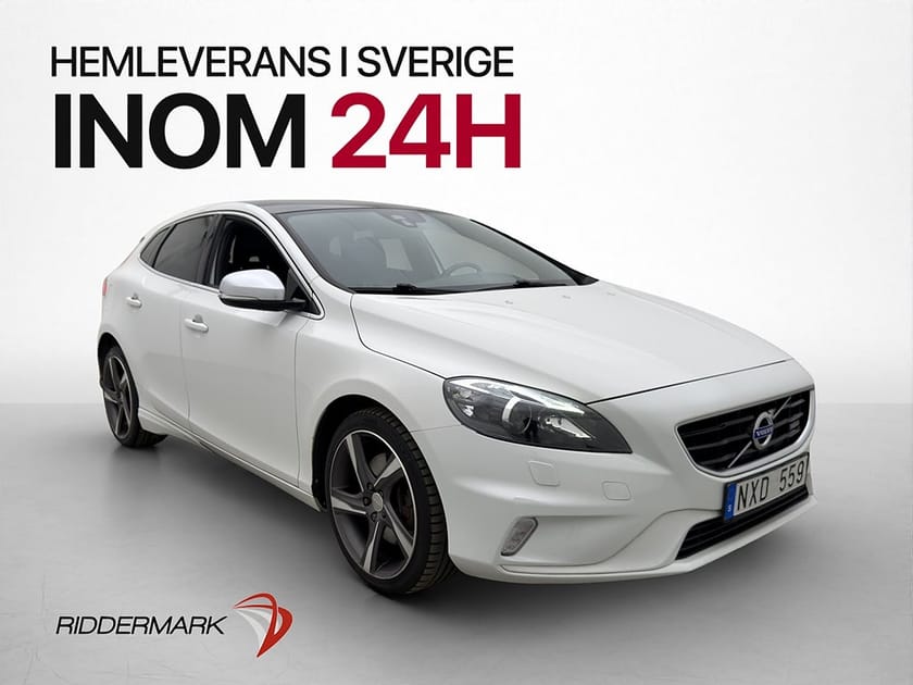 Bild 1 av Volvo V40 D3 150hk R-Design Pano Värmare Kamera Bluetooth