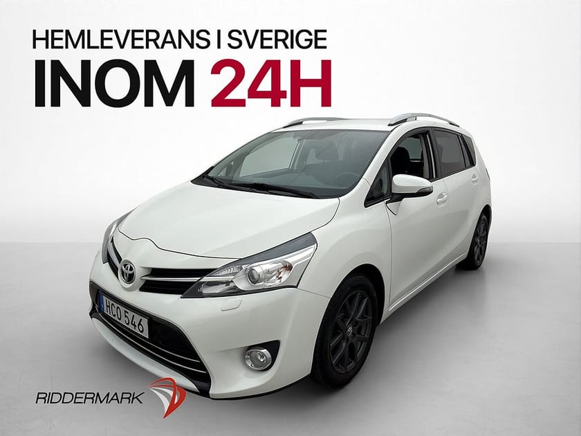 Bild 3 av Toyota Verso 1.6 Edition Feel 7-Sits Drag M&K-Värmare Kamera